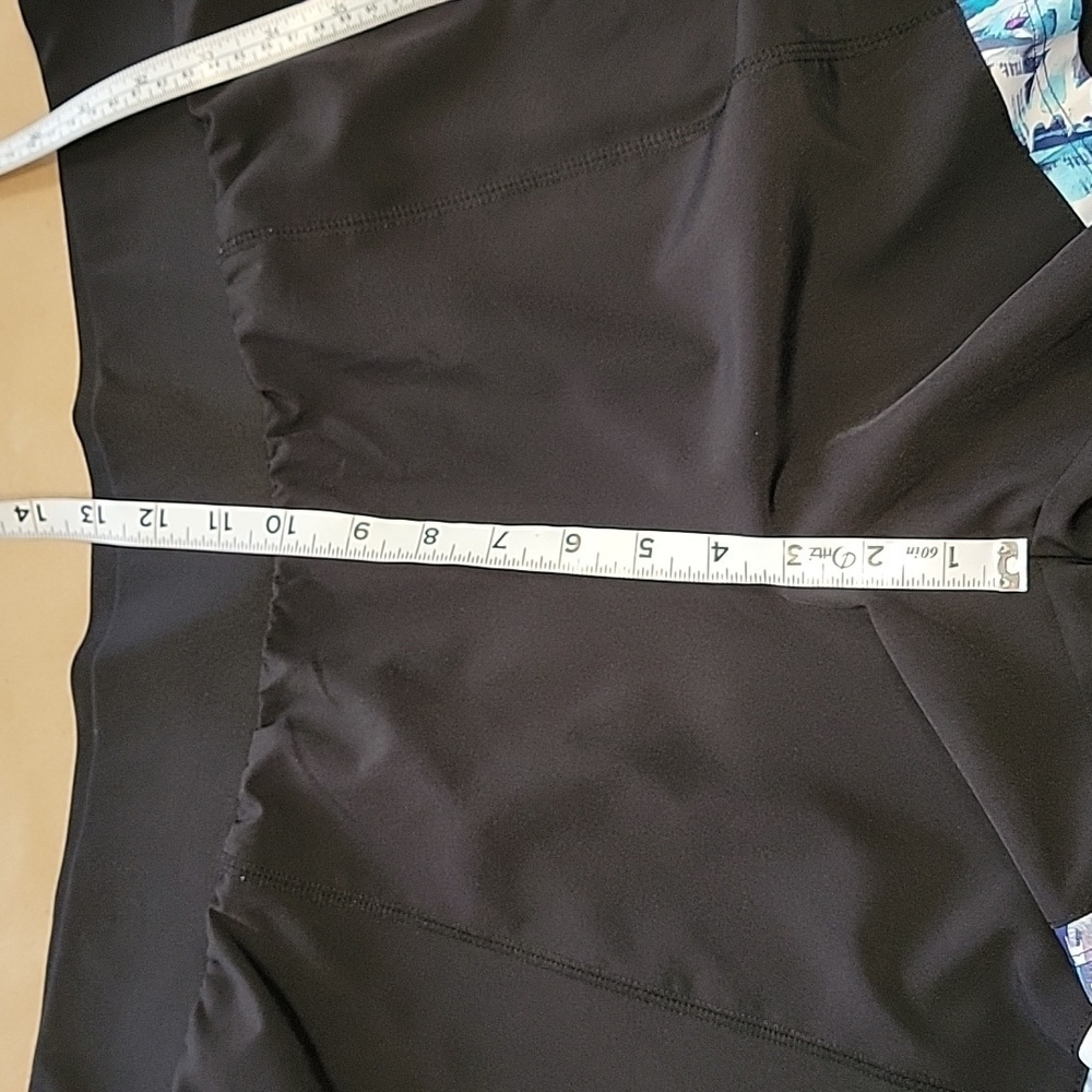 Tek Gear Size XL Black with Blue & Purple Exercise, Running Shorts, Gently Used - Picture 7 of 9